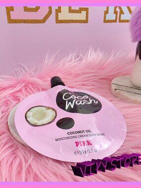 Victoria's Secret PINK Multicolor Coconut oil body wash Small NEW!